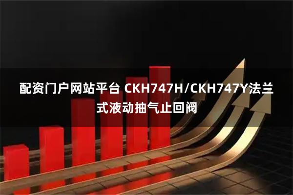 配资门户网站平台 CKH747H/CKH747Y法兰式液动抽气止回阀
